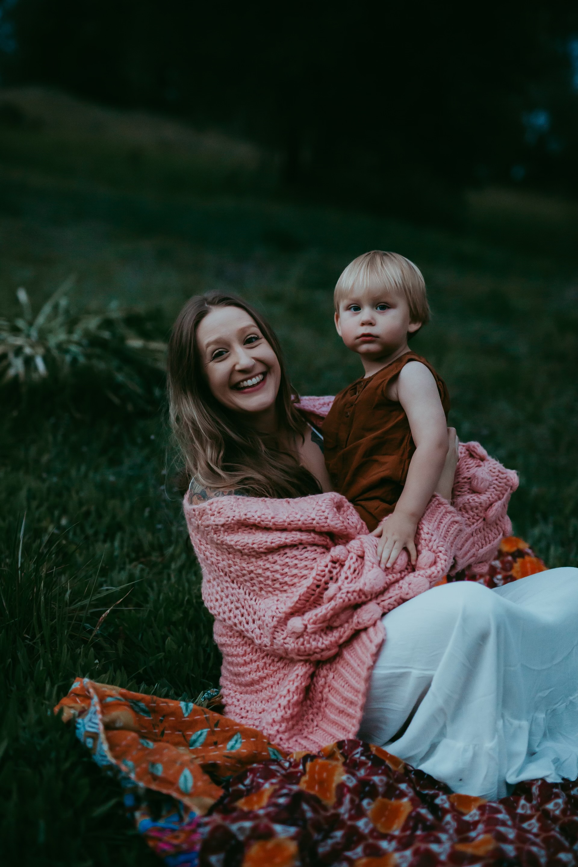 Angela and Rylan smiling together — Hearth Ave origins
